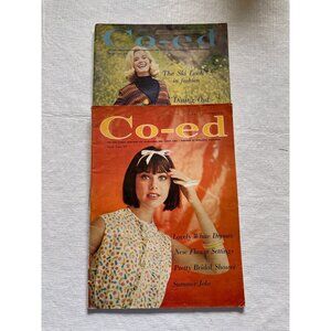 Vintage Co-Ed Magazine Collection Breck Tampax Ads